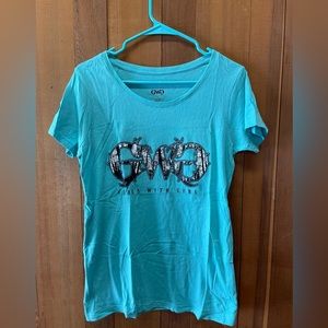 Girls With Guns GWG logo, XL, t-shirt